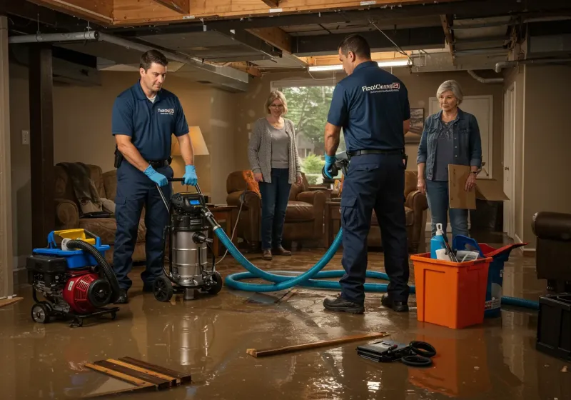 Basement Water Extraction and Removal Techniques process in McGregor, FL